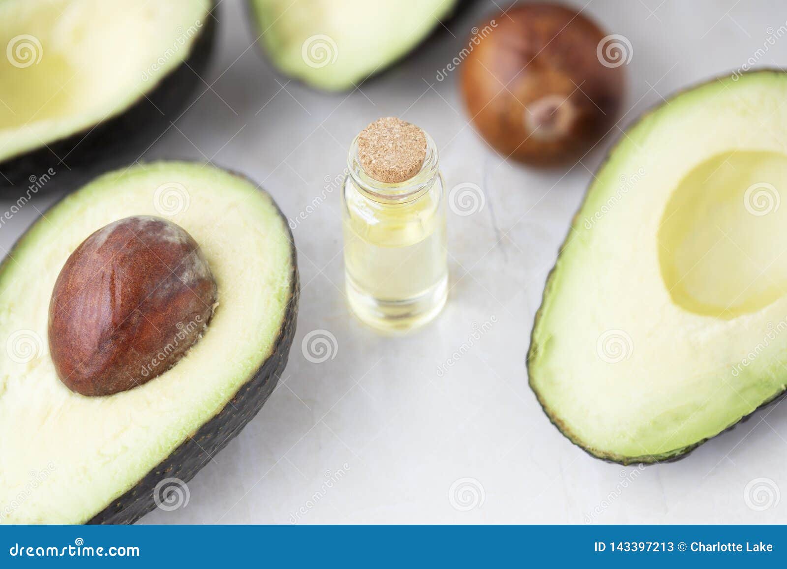 Avocados and Oil stock image. Image of vitamin, avocado 143397213
