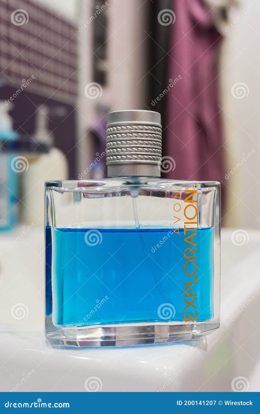 Avon Exploration Men Perfume Editorial Photography - Image of