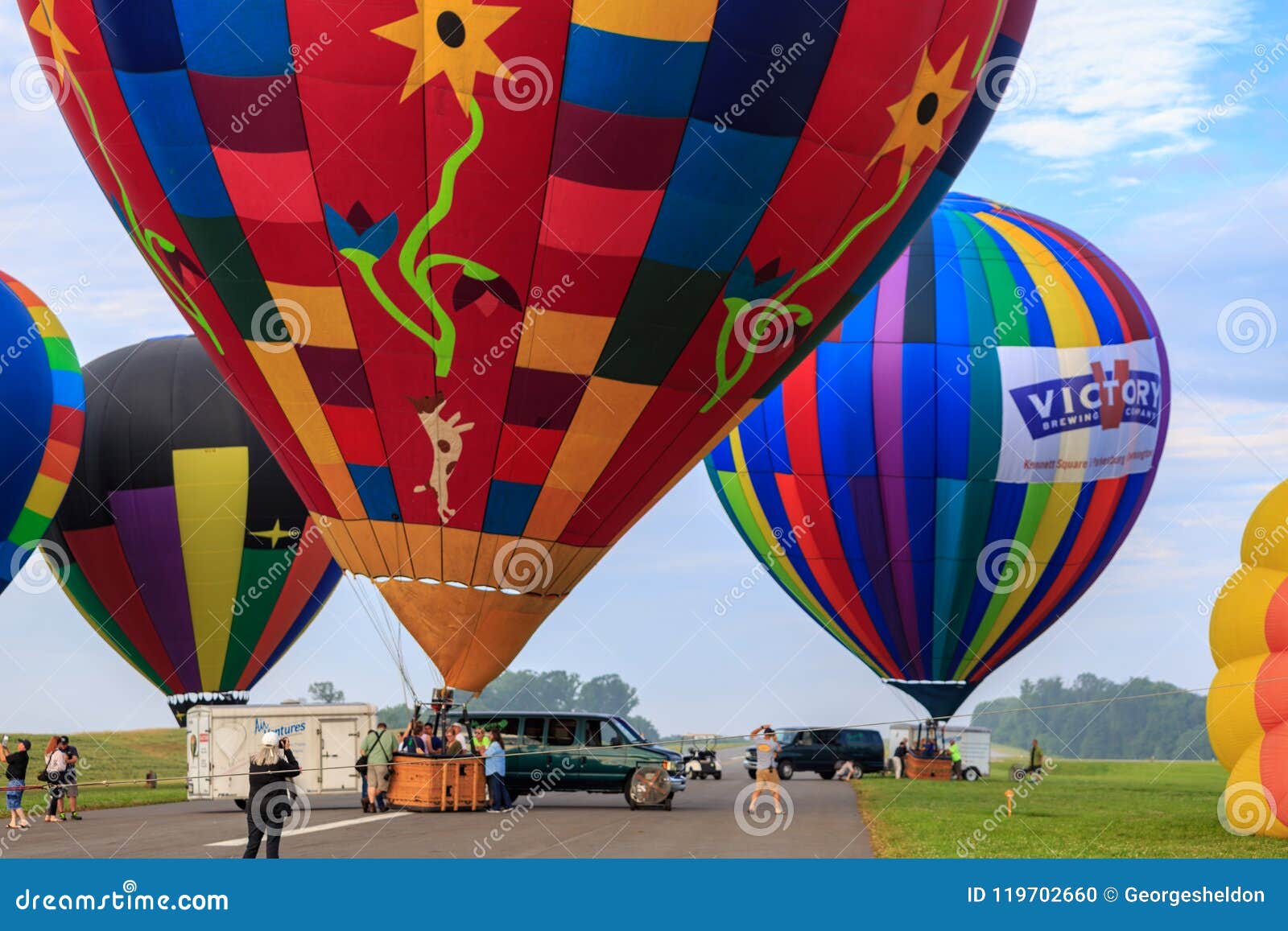 Balloon Ready For Flight Editorial Image Image Of Recreation