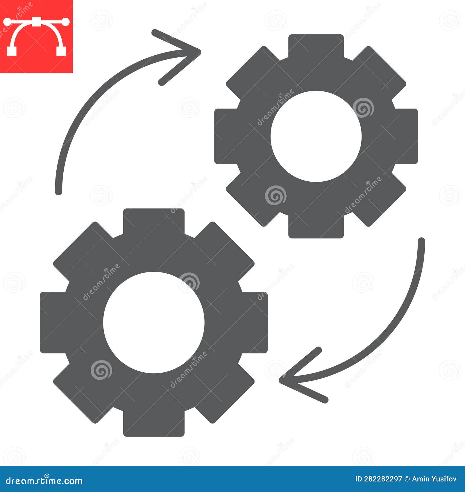 avtomatic solution glyph icon