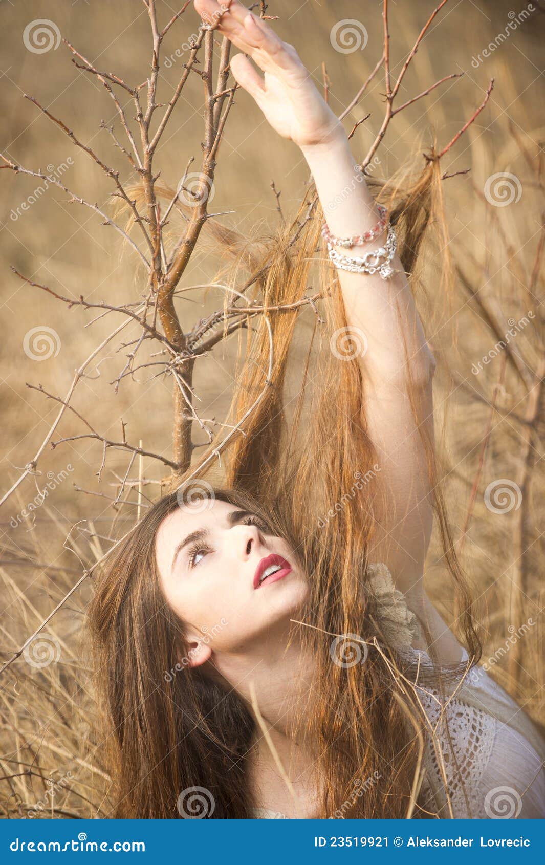 Awakening the earth stock image. Image of ideas, longhair - 23519921