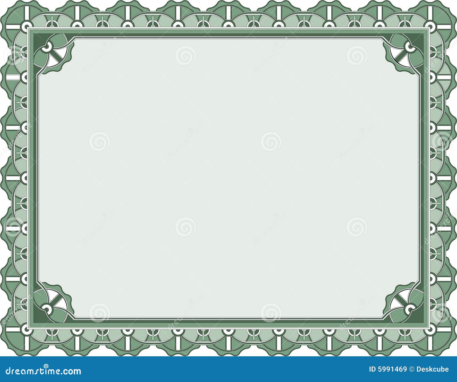 Award Certificate template stock vector. Illustration of degree Throughout Award Certificate Border Template