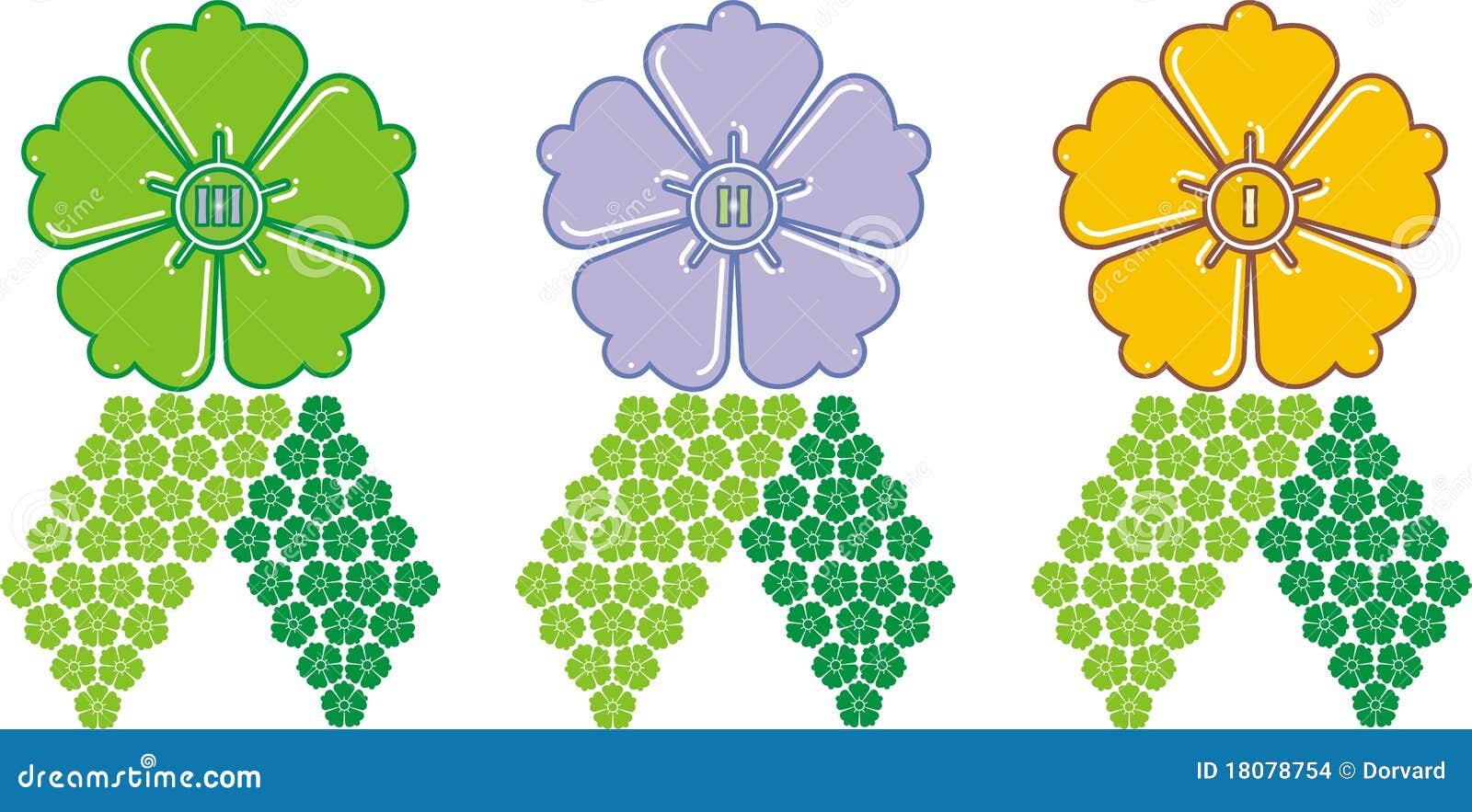 Award flower stock vector. Illustration of flower, competitive 18078754