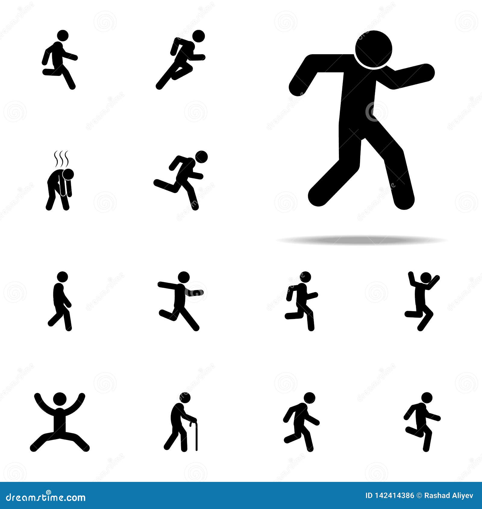 Away Run Icon Walking Running People Icons Universal Set For Web And Mobile Stock Illustration Illustration Of Scared Employee Away Run Icon Walking Running People Icons Universal Set For Web And Mobile Stock Illustration Illustration Of Scared Employee