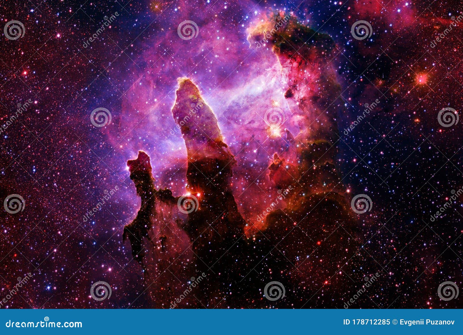 Awesome Galaxy. Elements of this Image Furnished by NASA Stock Image ...