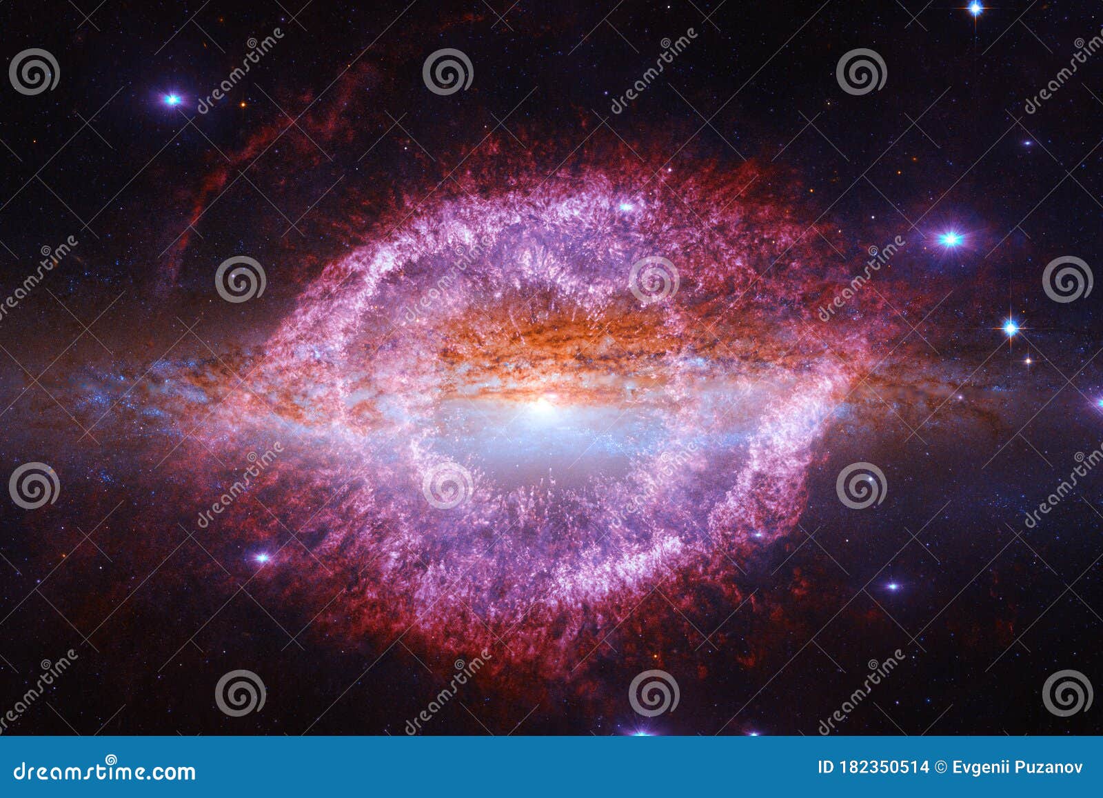 Awesome Galaxy. Elements of this Image Furnished by NASA Stock Photo ...