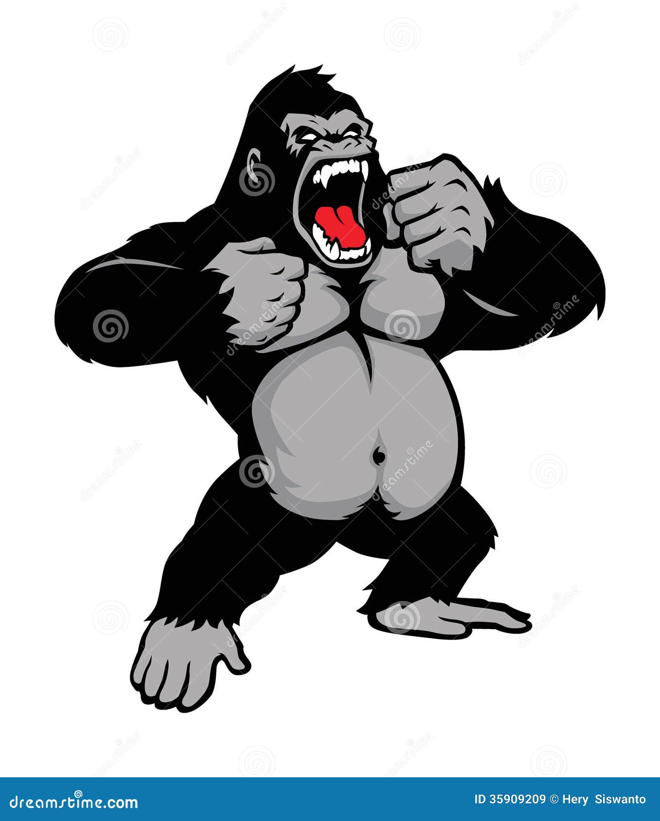 Kingkong Stock Illustrations – 247 Kingkong Stock Illustrations, Vectors \u0026  Clipart - Dreamstime, image size:1358x1690
