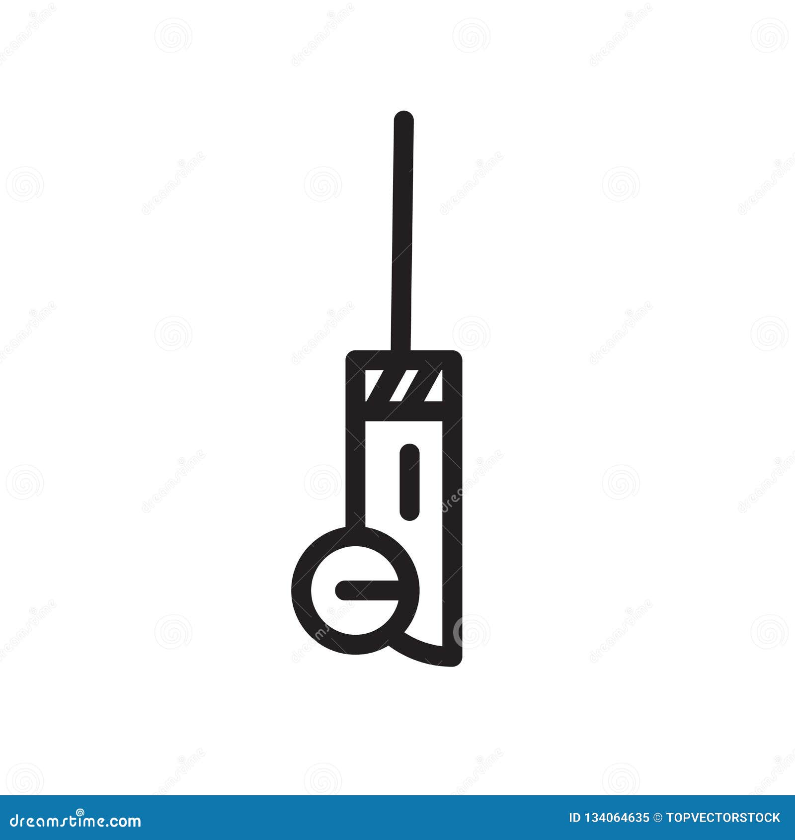 Awl Icon Vector Isolated On White Background, Awl Sign , Line Symbol Or ...