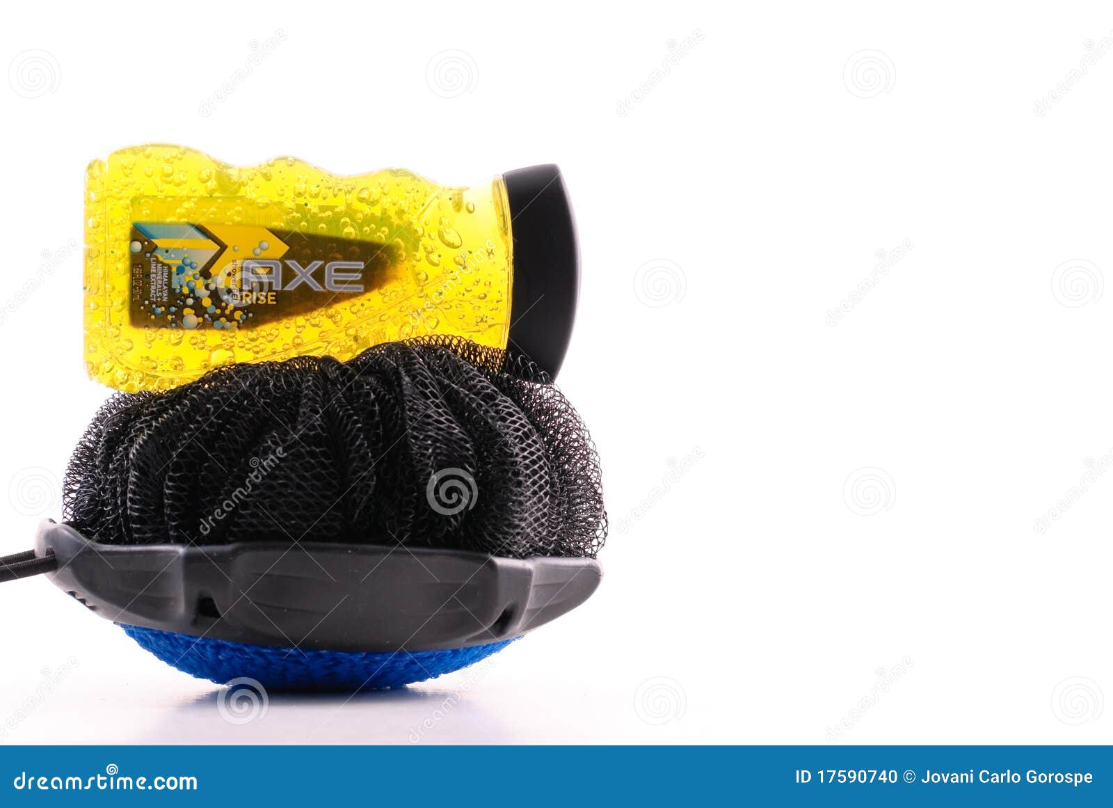 Axe Body Wash With Loofa Editorial Image Image 17590740