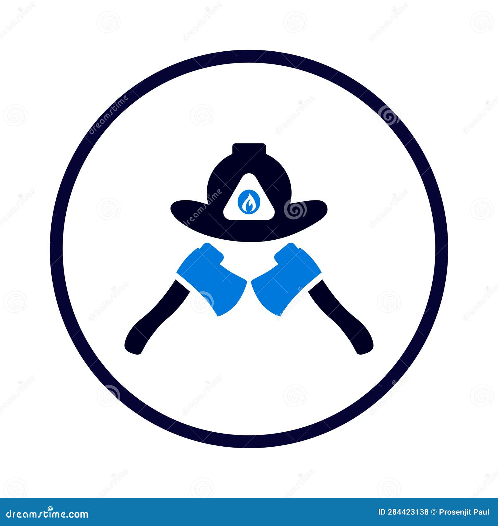 Axe Hat Fire Helmet Fire Fighter Helmet And Axe Icon Stock Vector axe-hat-fire-helmet-fire-fighter-helmet-and-axe-icon-stock-vector
