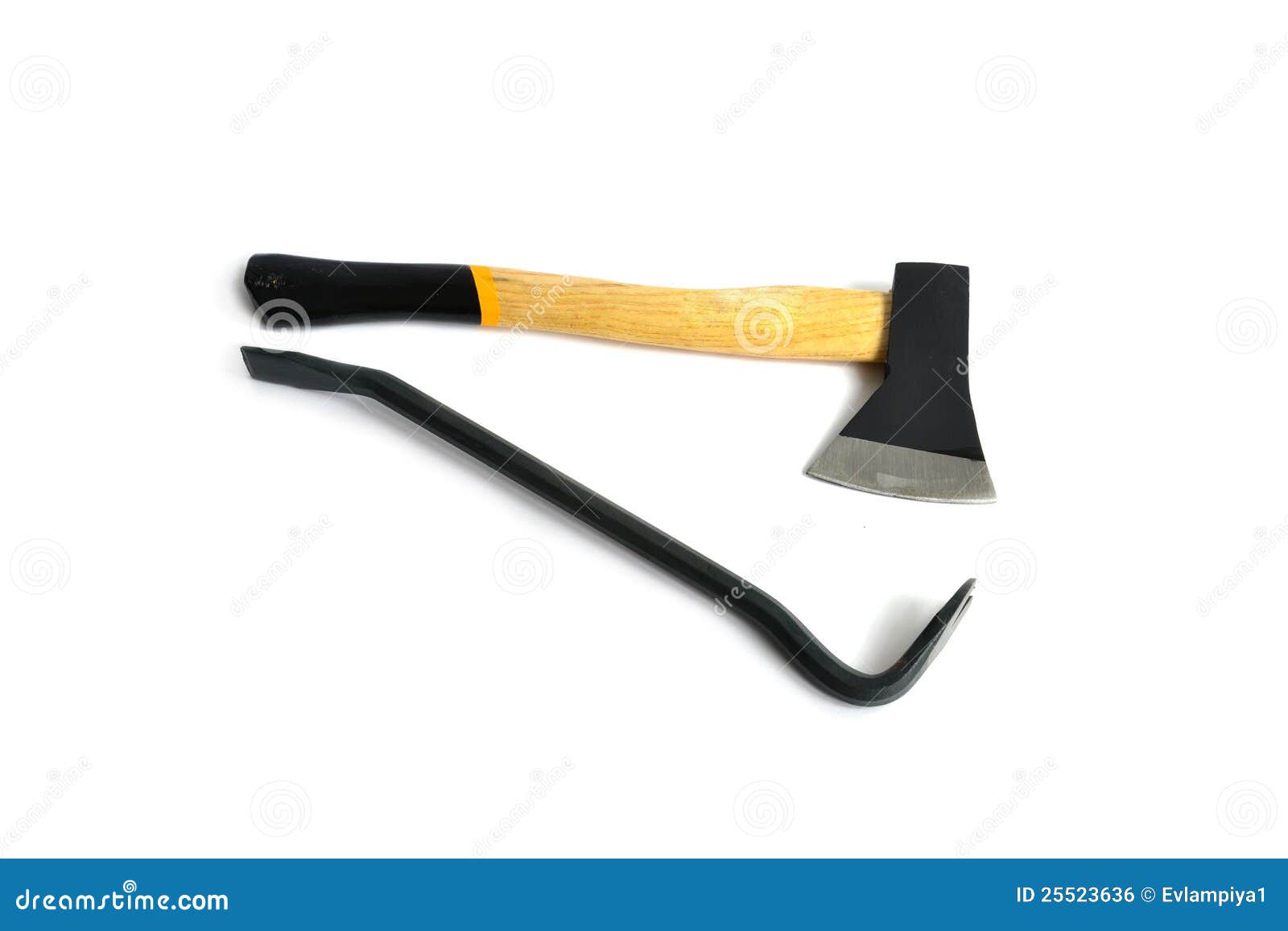 Axe and nail drawer stock photo. Image of heavy, steel - 25523636