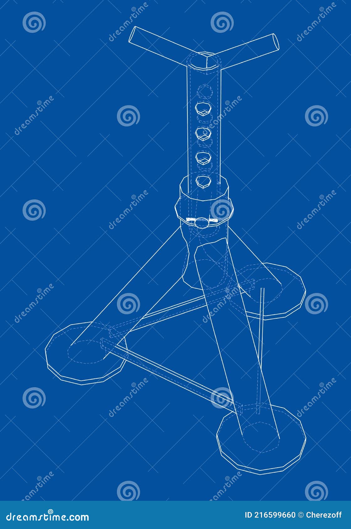 axle stand . 