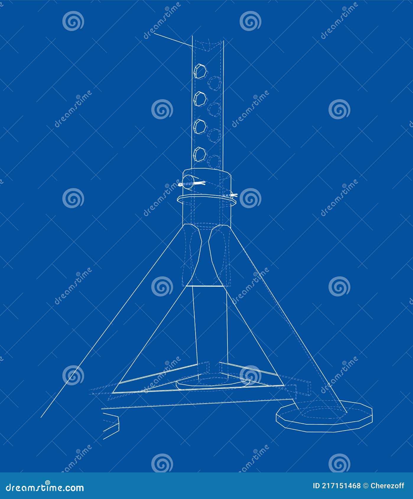 axle stand . 