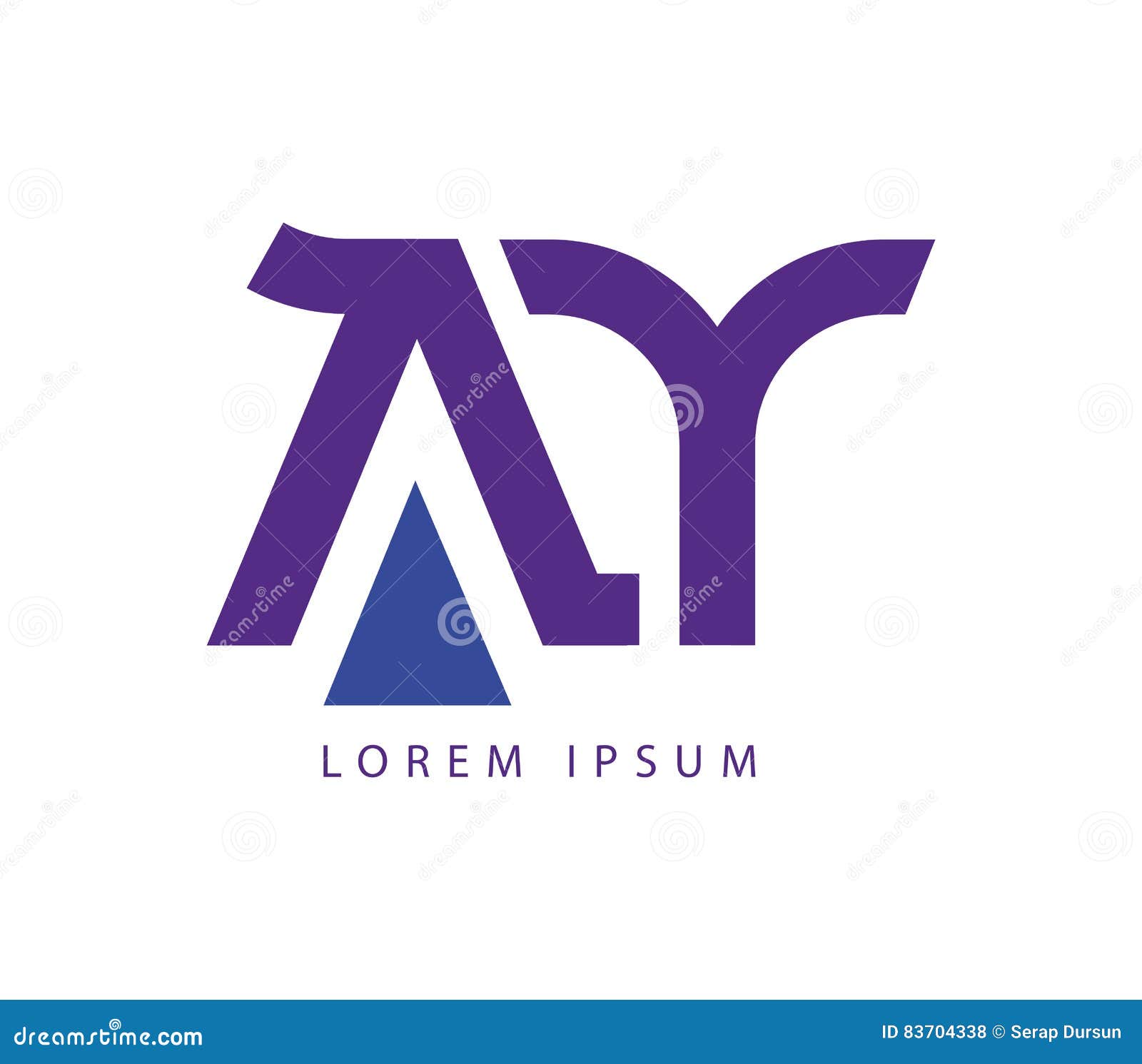 AY Logo Design stock vector. Illustration of jewel, elegant - 83704338