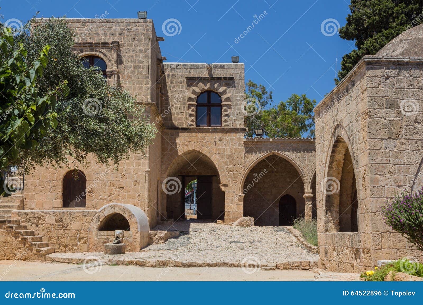 Ayia Napa Monastery, Cyprus. Stock Photo Image of church, ancient 64522896