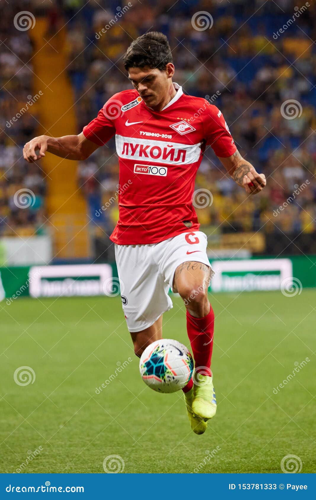 Ayrton Lucas of FC Spartak Moscow in Action Editorial Stock Photo - Image  of player, game: 153781333