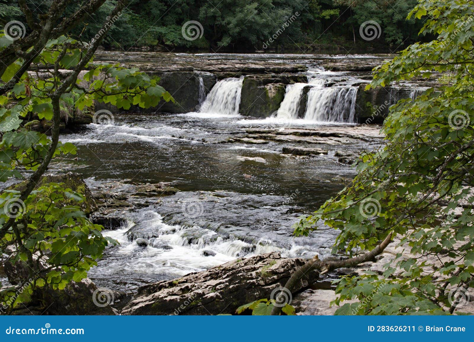 aysgarth fallls, n yorkshire england