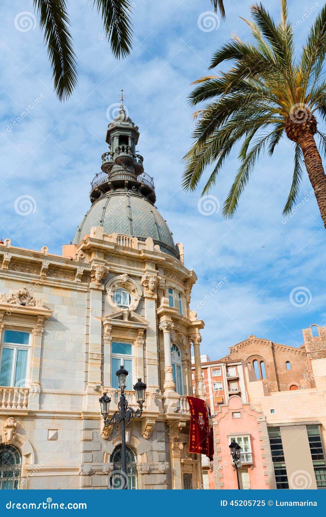 ayuntamiento de cartagena murciacity hall spain