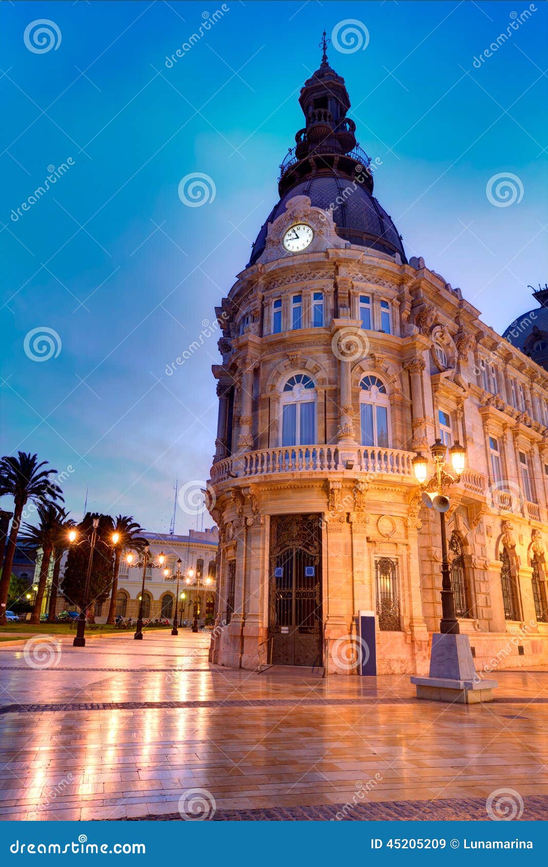 ayuntamiento de cartagena murciacity hall spain