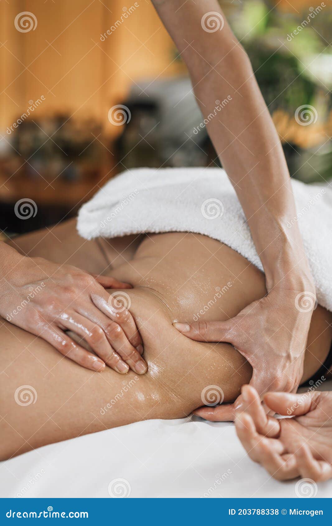 Hot oil massage gifs