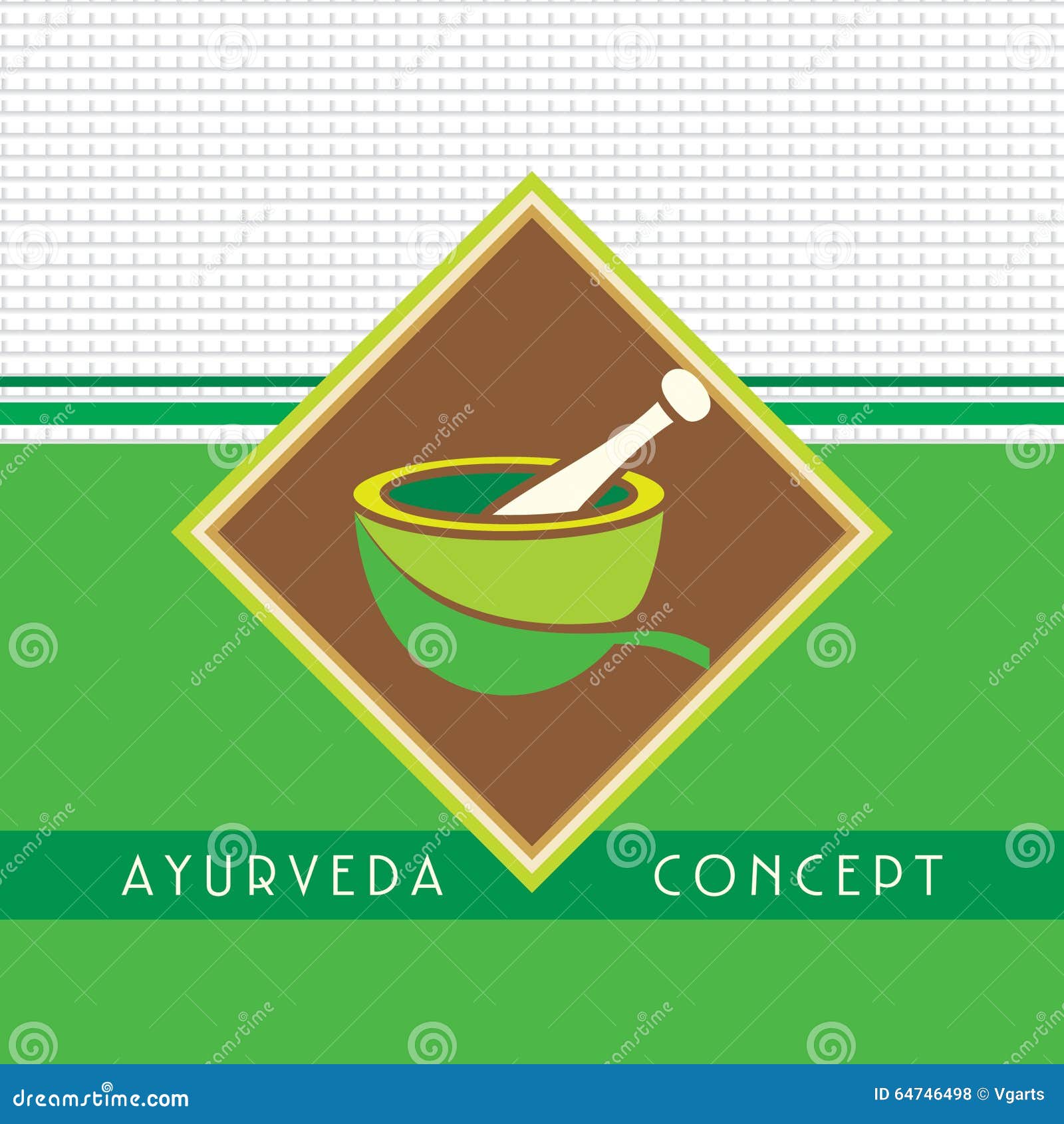 Ayurveda concept stock vector. Illustration of apothecary 64746498