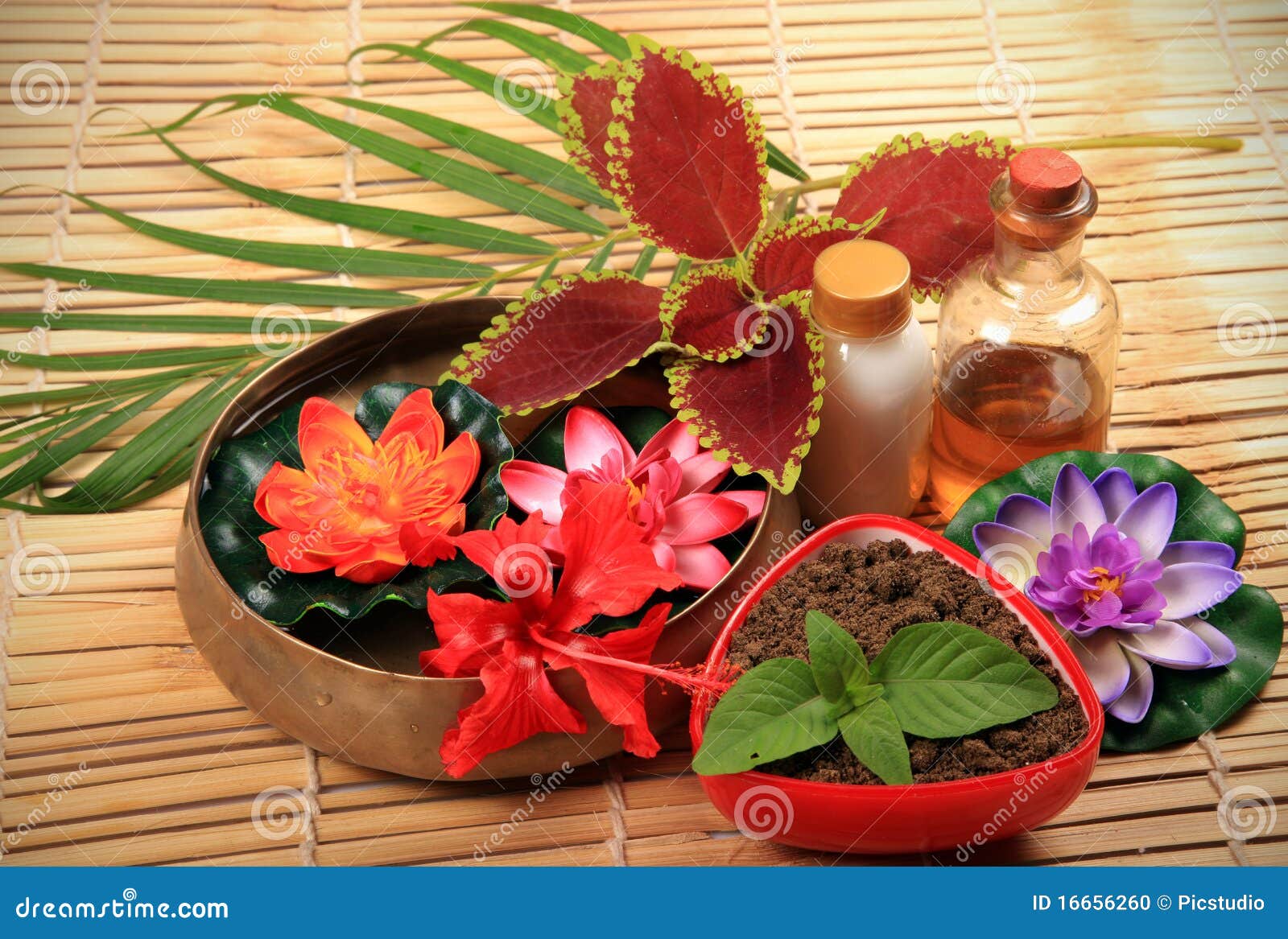 Ayurvedic spa stock photo. Image of salt, health, shot 16656260