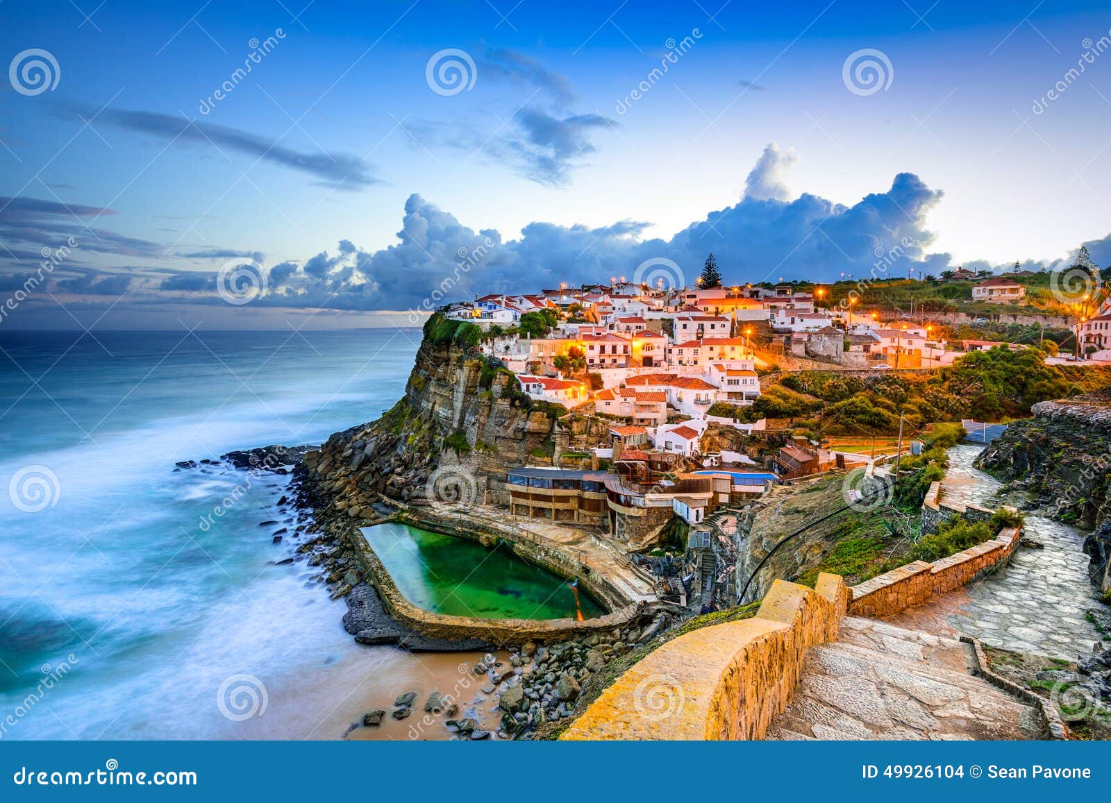 azenhas do mar seaside town