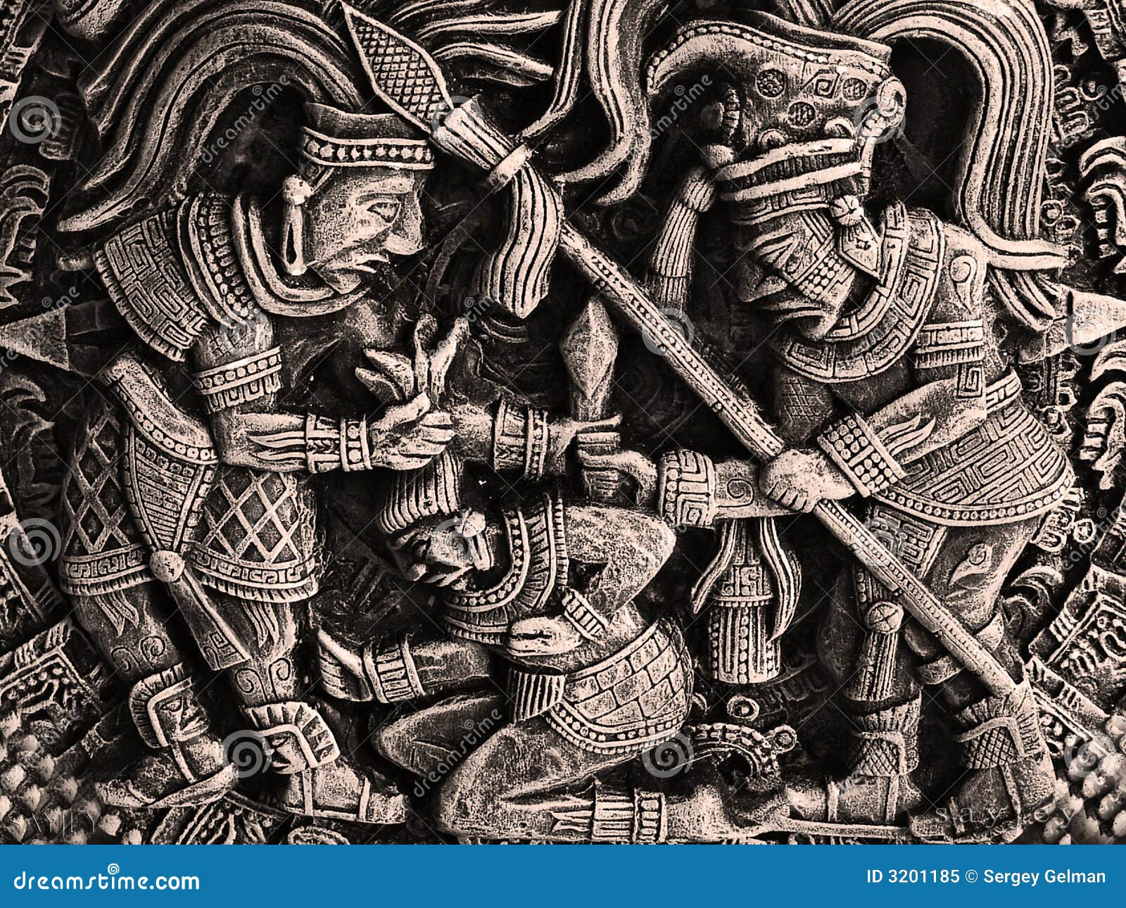 Aztecs stock image. Image of gypsum, traditional, shape 3201185