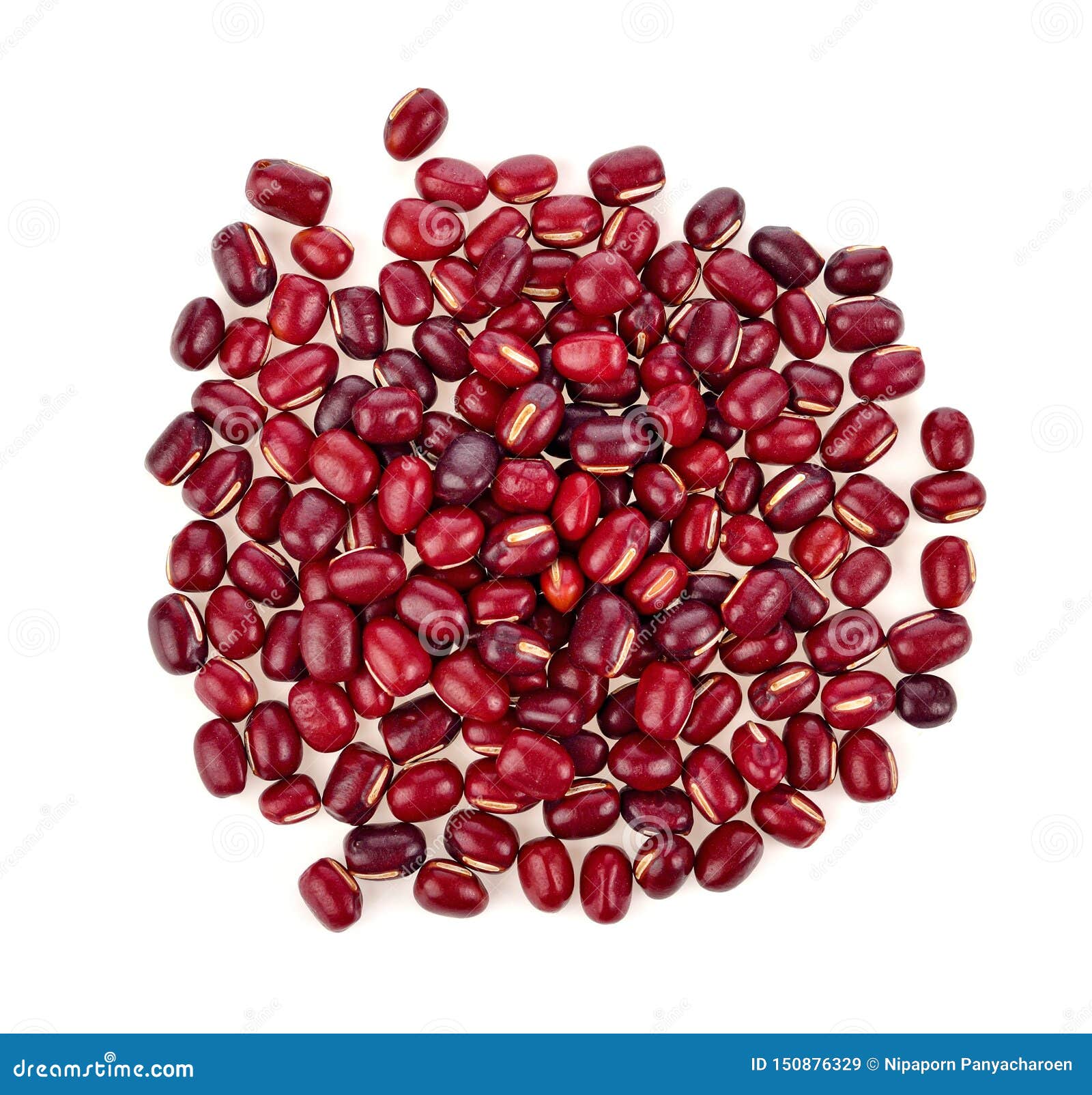 Azuki beans , red beans stock image. Image of grain 150876329
