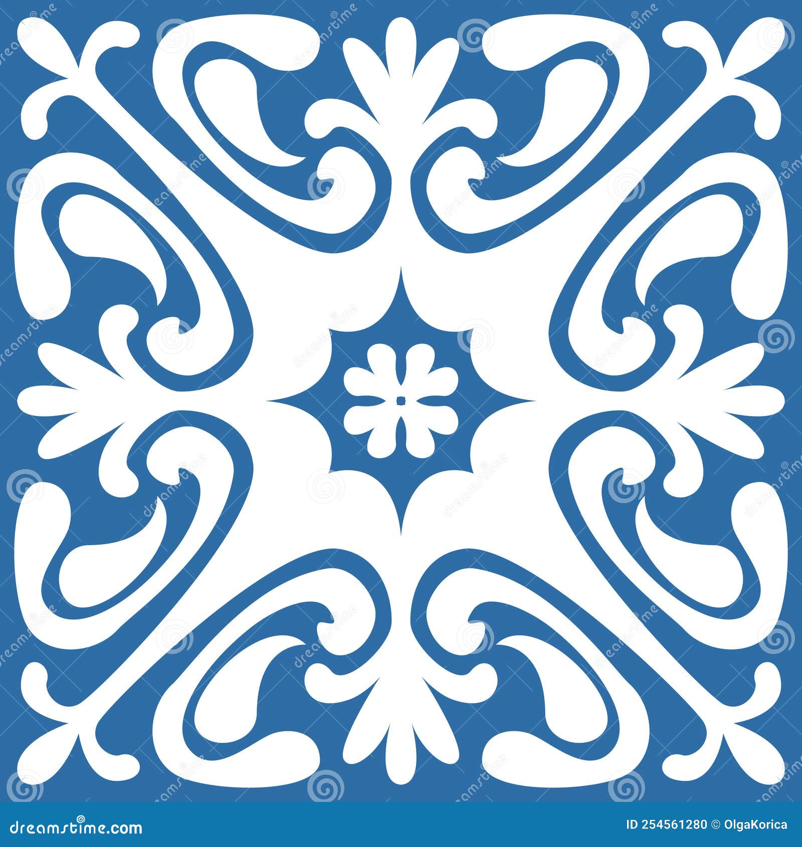 Azulejo Square Ceramic Spanish Tiles for Wall and Floor Decoration ...