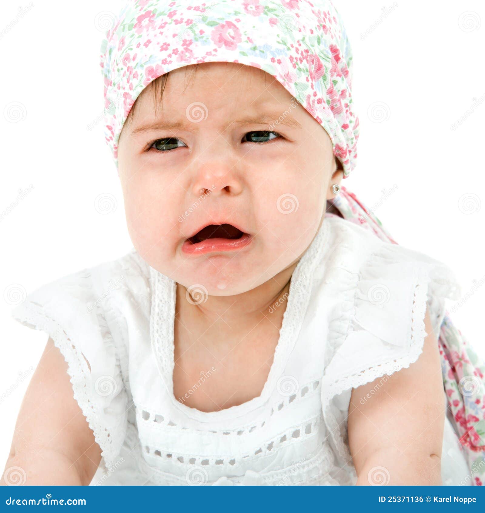 Bebe Avec L Expression Triste De Visage Photo Stock Image Du Emotion Soin