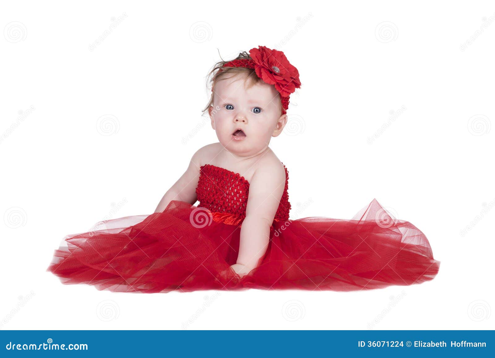robe rouge bebe fille