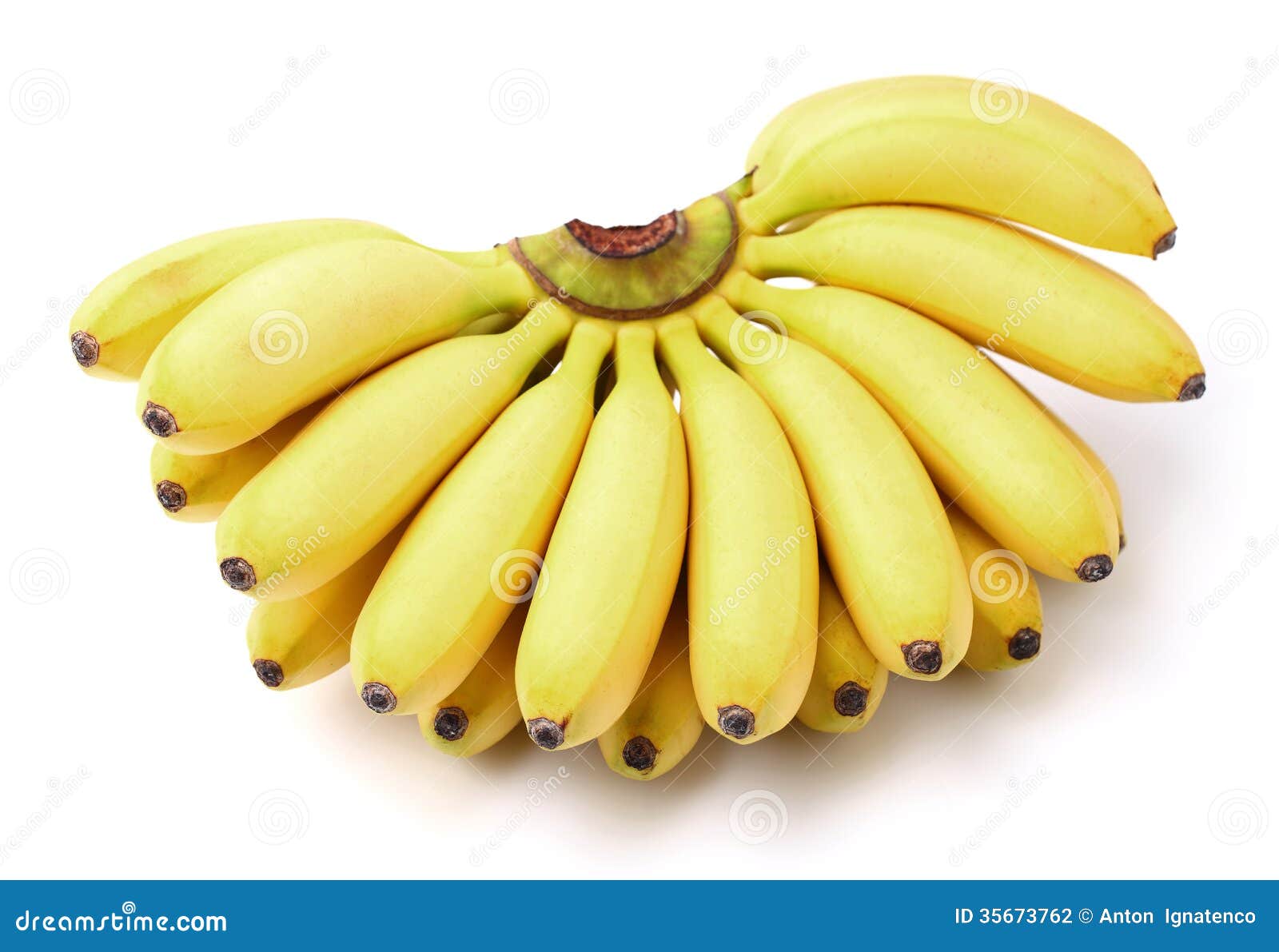 Bebe De Banane En Plan Rapproche Photo Stock Image Du Groupe Cheri