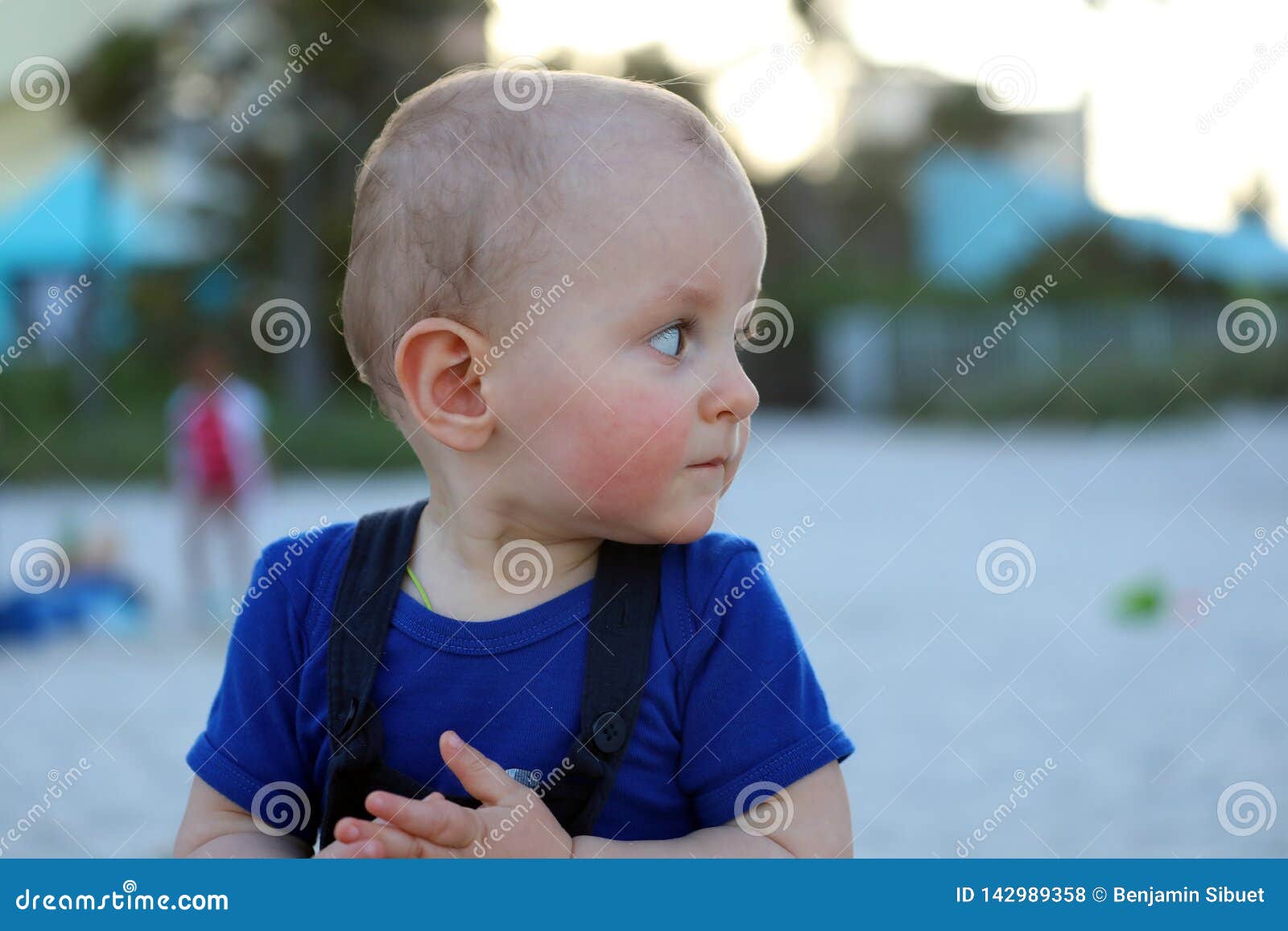 Bebe Garcon Mignon Sur La Plage Photo Stock Image Du Florida Rivage