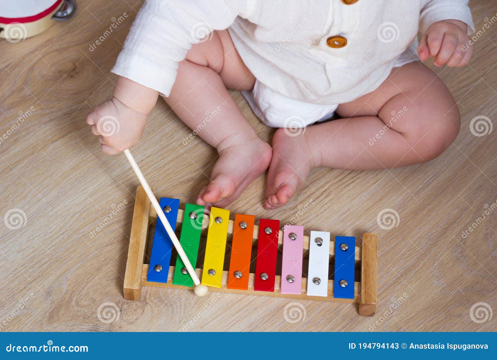 Tambour enfant : Instrument de musique enfant - Multicolore
