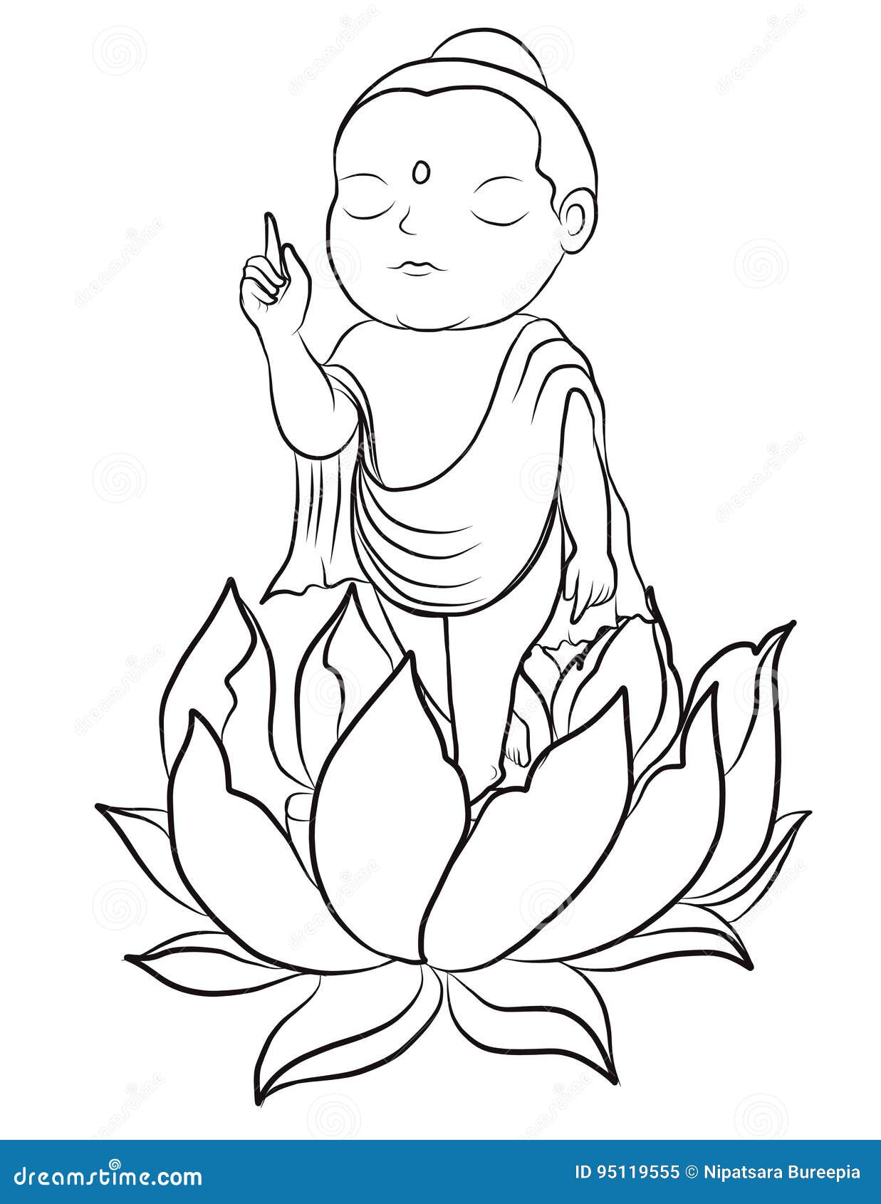 Bebe Tire Par La Main Bouddha Soutenu Avec Lotus Illustration De Vecteur Illustration Du Point Bouddha Bebe Tire Par La Main Bouddha Soutenu Avec Lotus Illustration De Vecteur Illustration Du Point Bouddha
