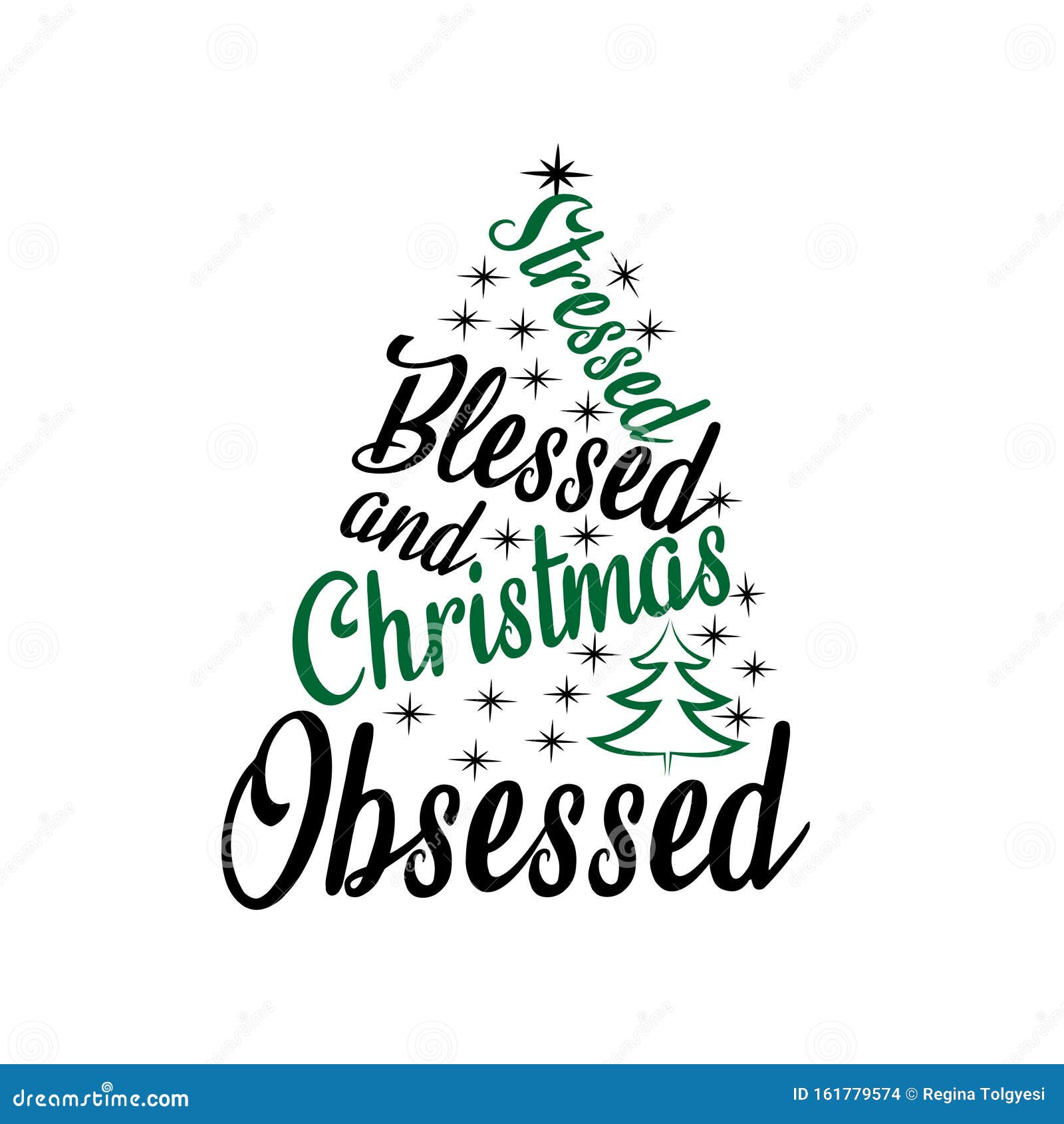 Bênção Estressada E Obcecado Pelo Natal - Texto Engraçado Com árvore De  Natal E Estrelas Ilustração do Vetor - Ilustração de alegre, amor: 161779574