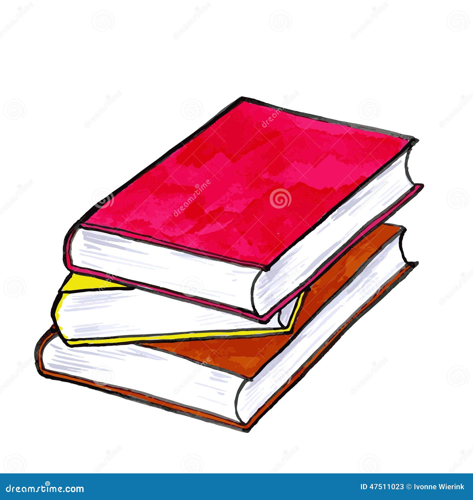 Bucher Vektor Abbildung Illustration Von Messwert Studie