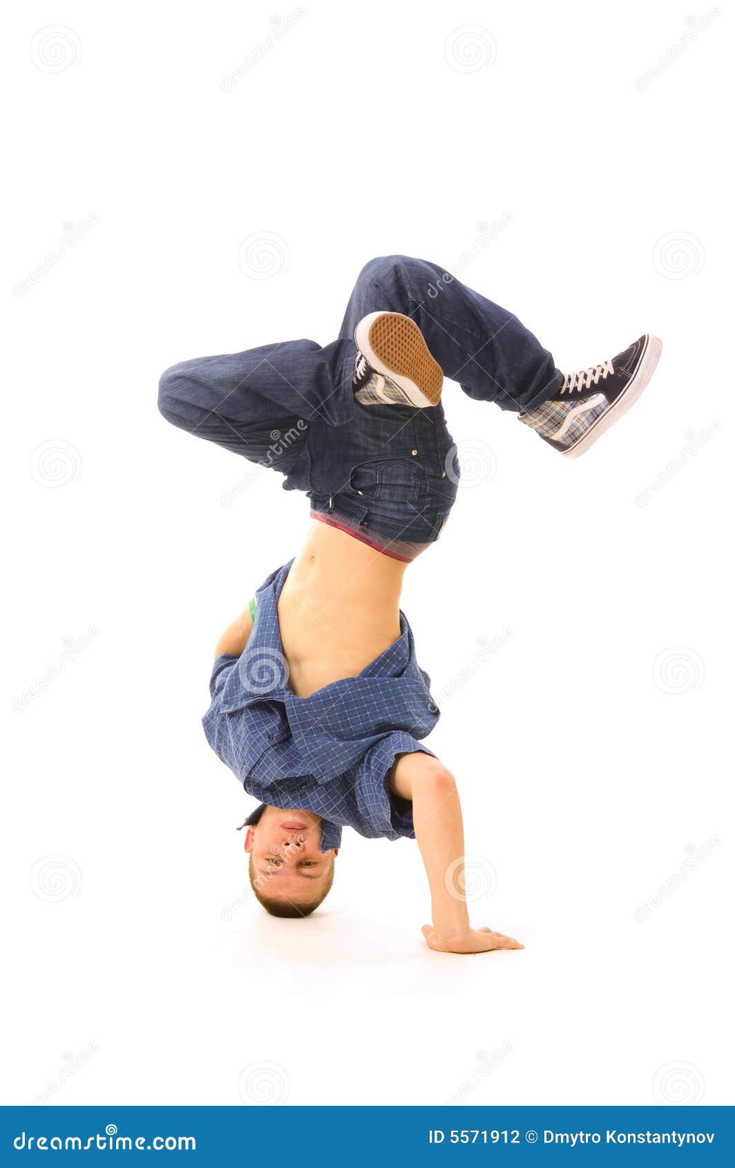 Bboy in dance stock photo. Image of breakdancer, dancing 5571912