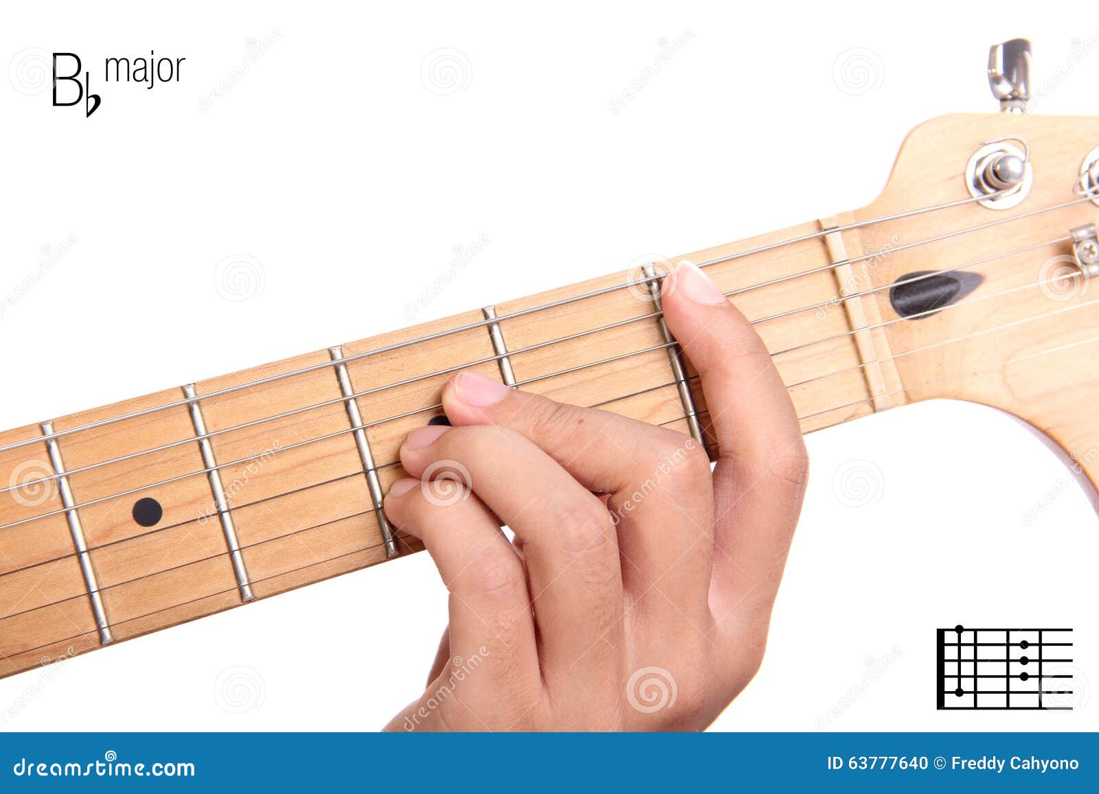 B Flat Baritone Finger Chart