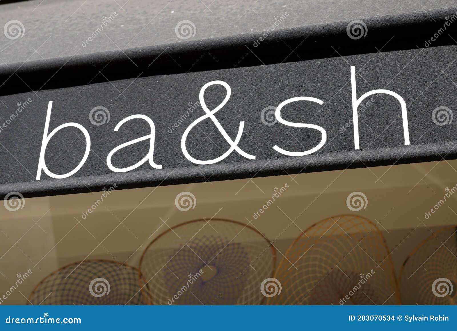 Ba&sh Sign and Text Logo Front of Clothes Store Fashion Women Clothing Shop  Editorial Stock Image - Image of baamp, modern: 203070534