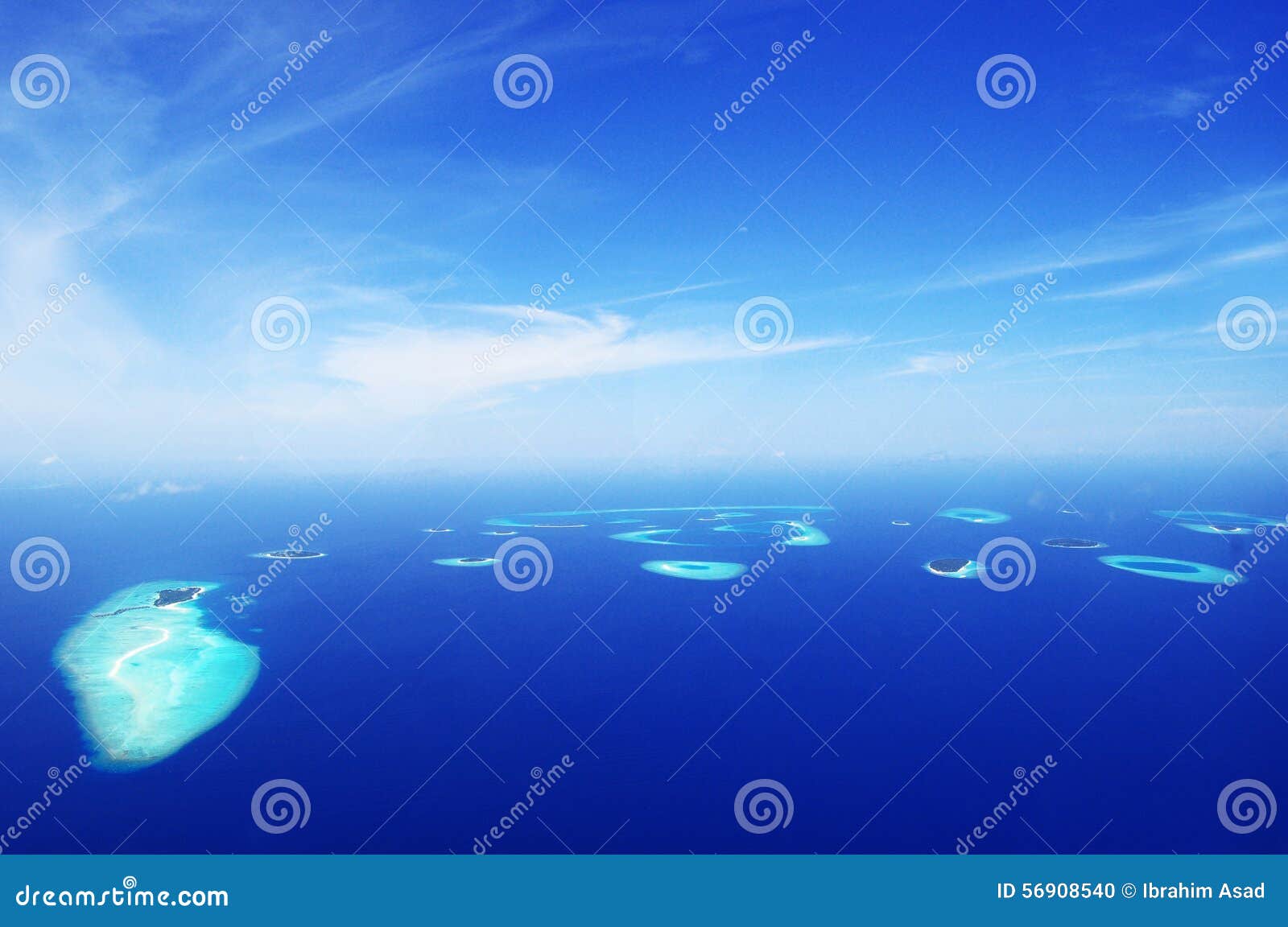 baa atoll aerial image maldives biosphere