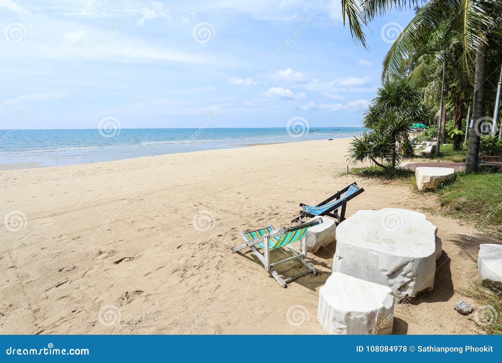 Baan grood strand, Prachuap Khiri Khan, Thailand, mooi strand in Prachuap Khiri Khan