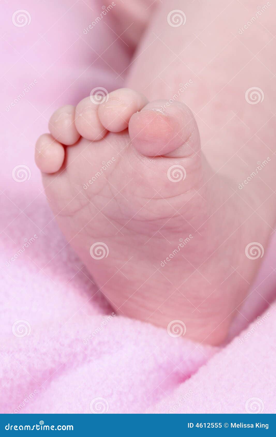 Babies foot taken closeup stock image. Image of person 4612555