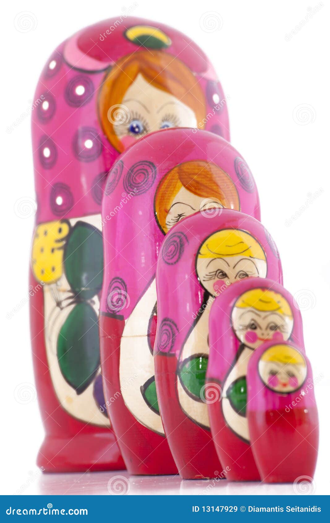 Babushka Nesting Dolls stock image. Image of matryoshka 13147929