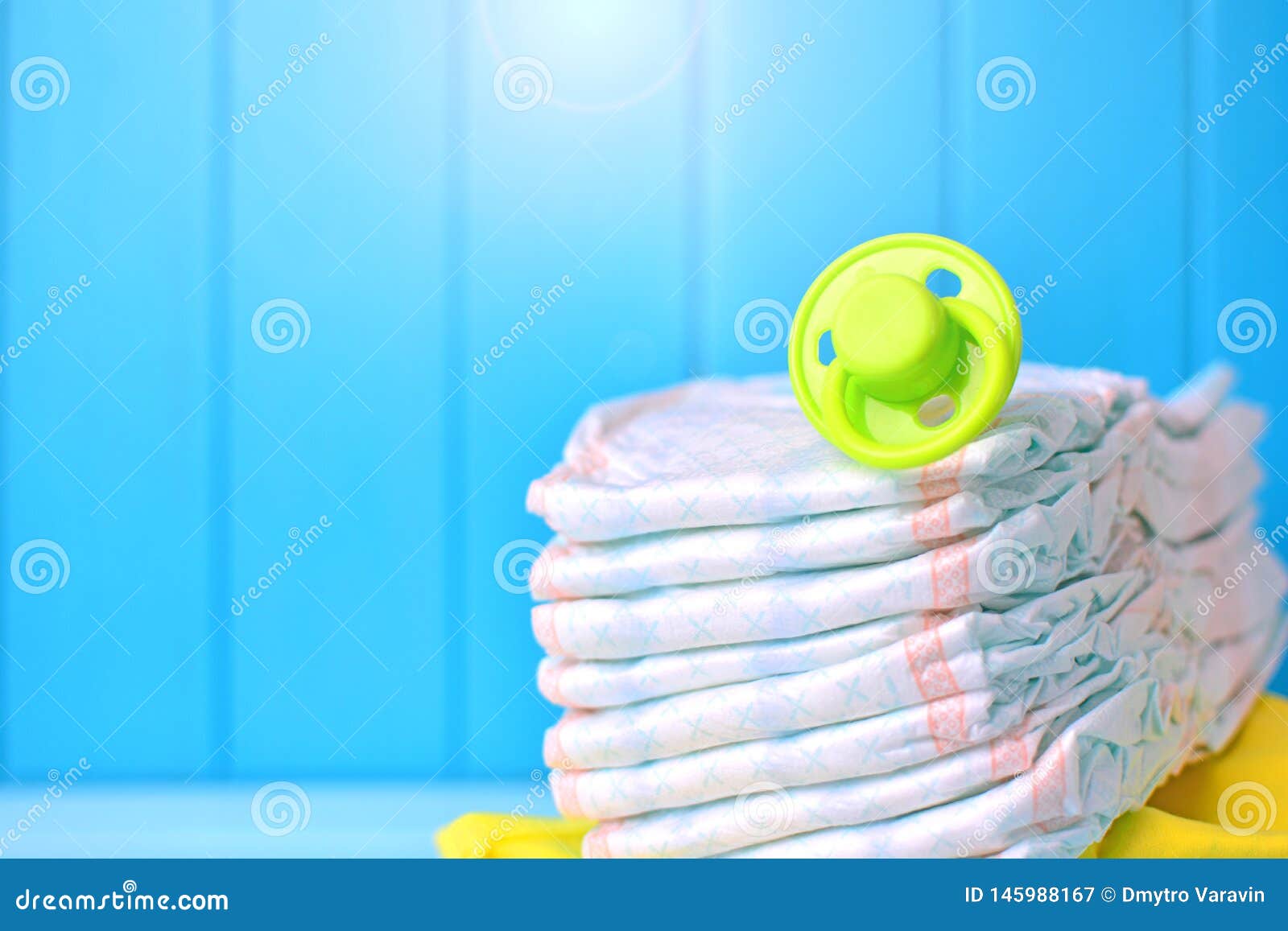 Baby Accessories Background Stock Image - Image of nipple, cleanliness ...