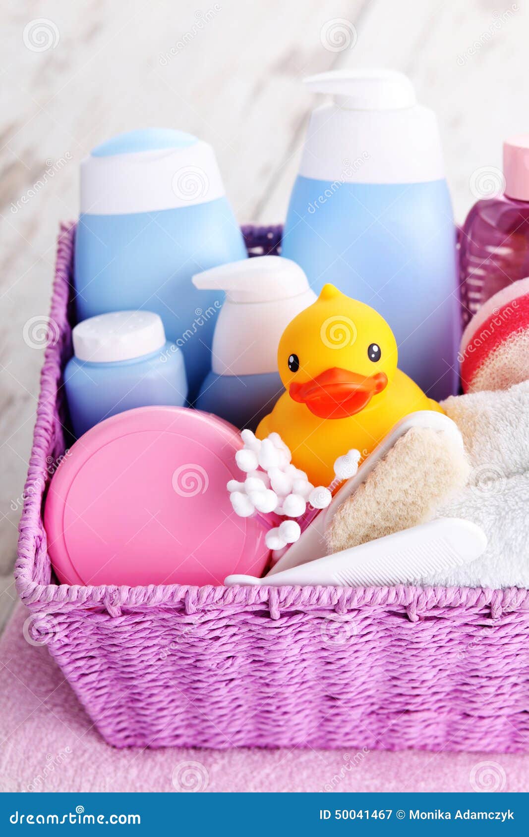 Baby accessories stock image. Image of child, towel, hair 50041467