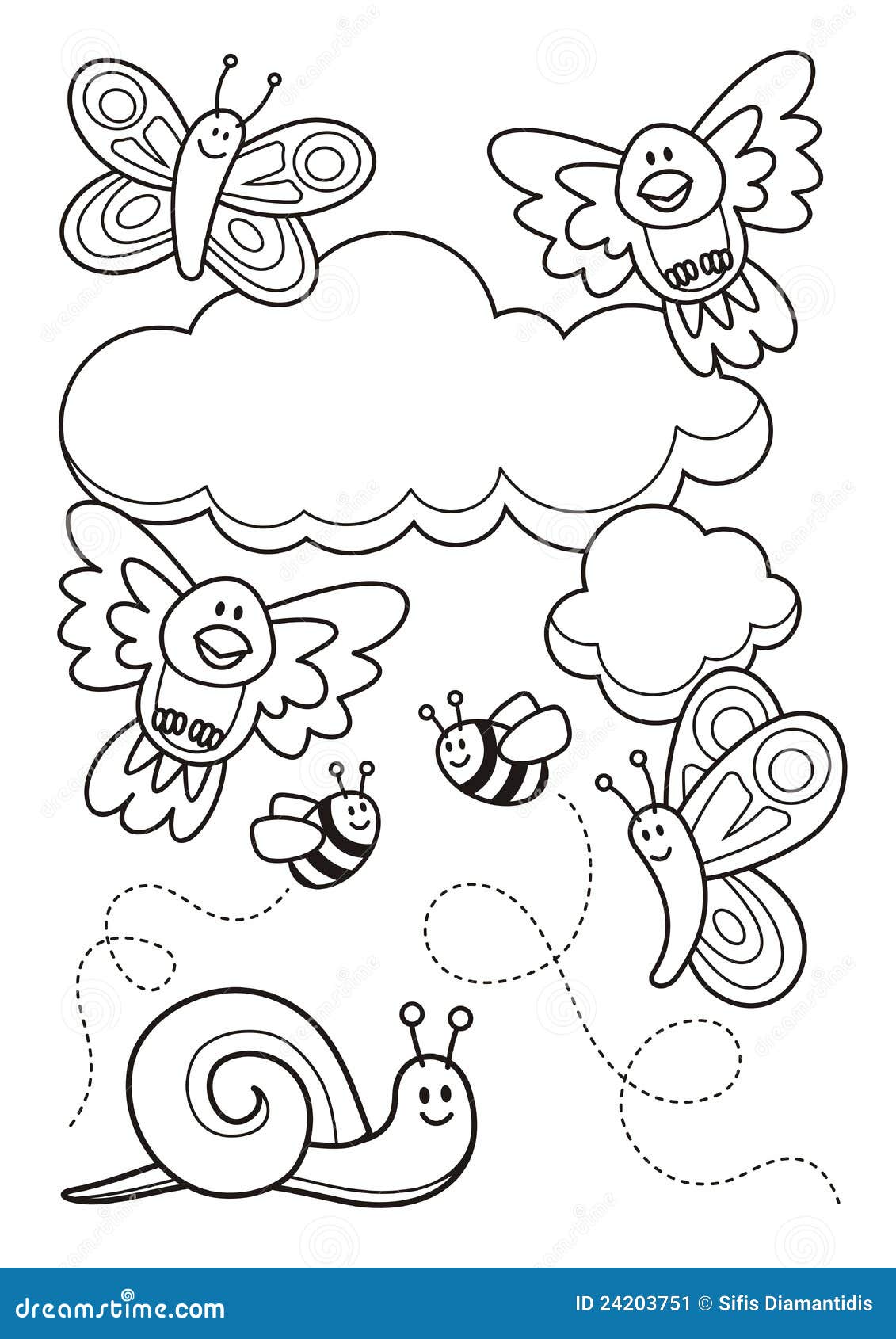 Bee Coloring Stock Illustrations – 20,20 Bee Coloring Stock ...