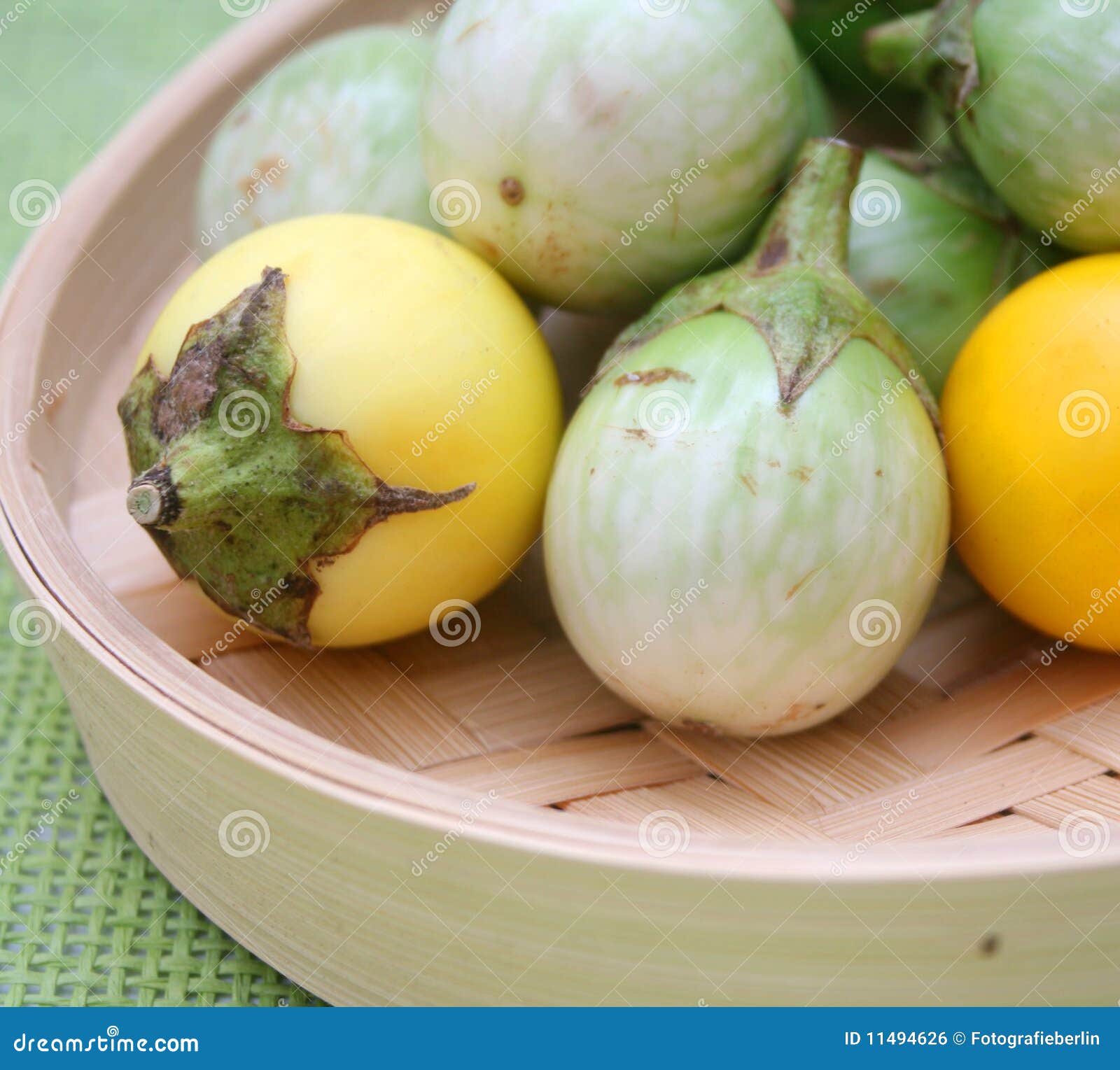 Baby aubergines stock photo. Image of vitamins, vegetables 11494626