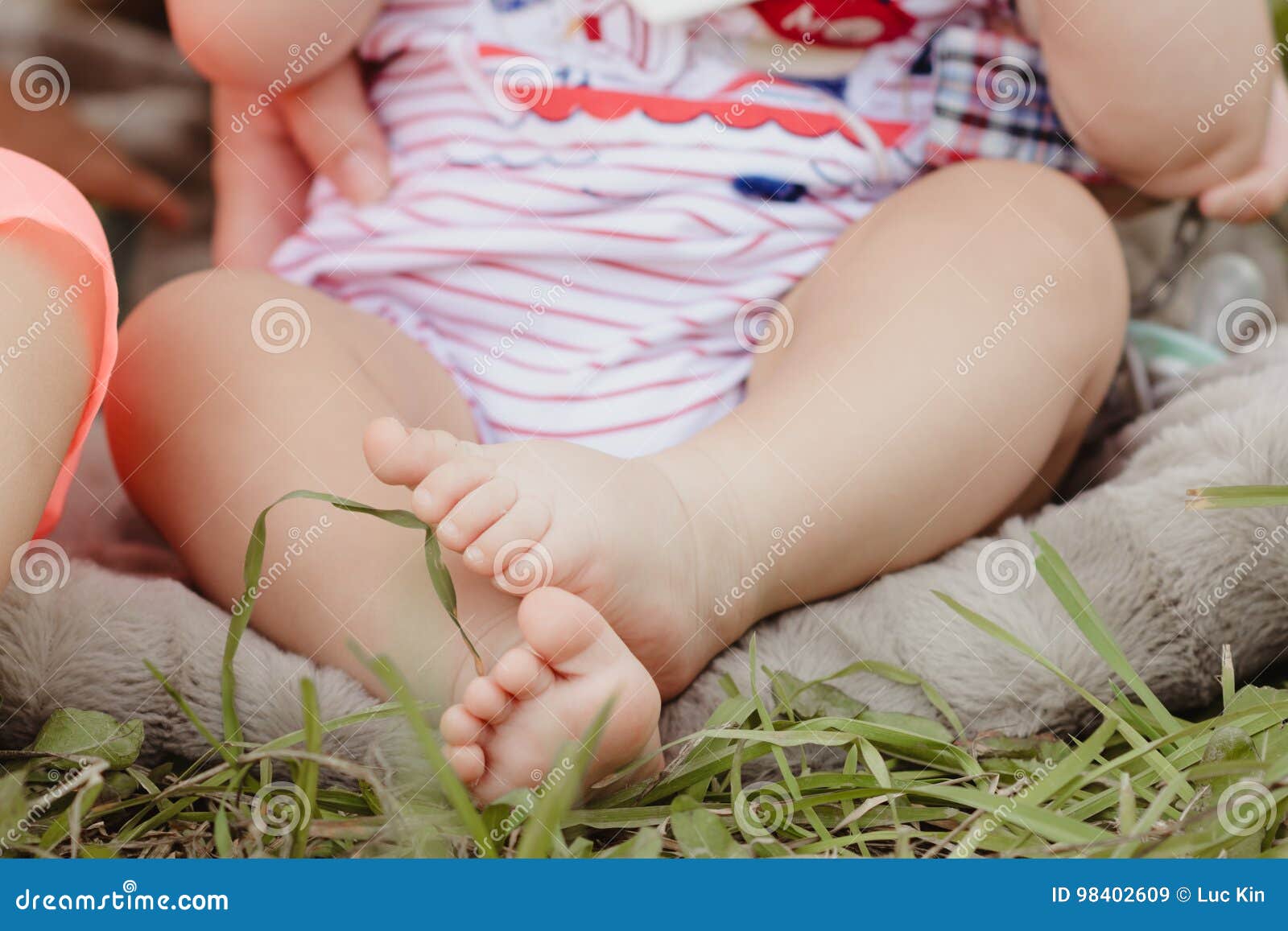 Baby bare foot stock image. Image of barefoot, toddler 98402609